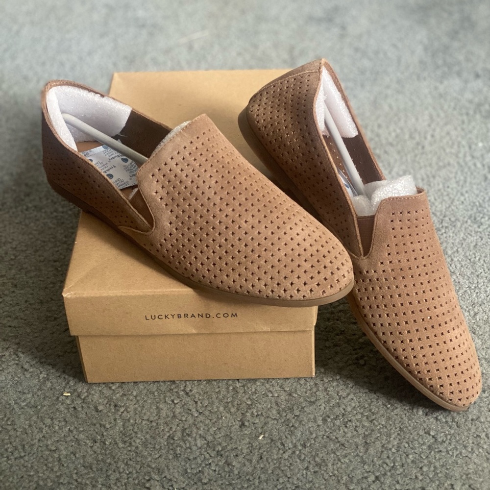 Lucky Brand LP-Carthy Suede Loafers
